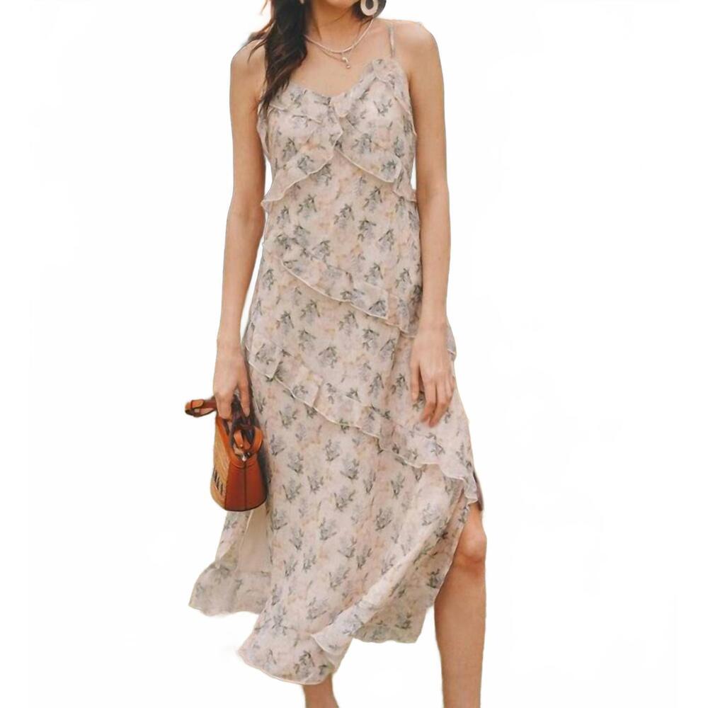 NEW ROSIE POSIE breezy floral midi dress in multi